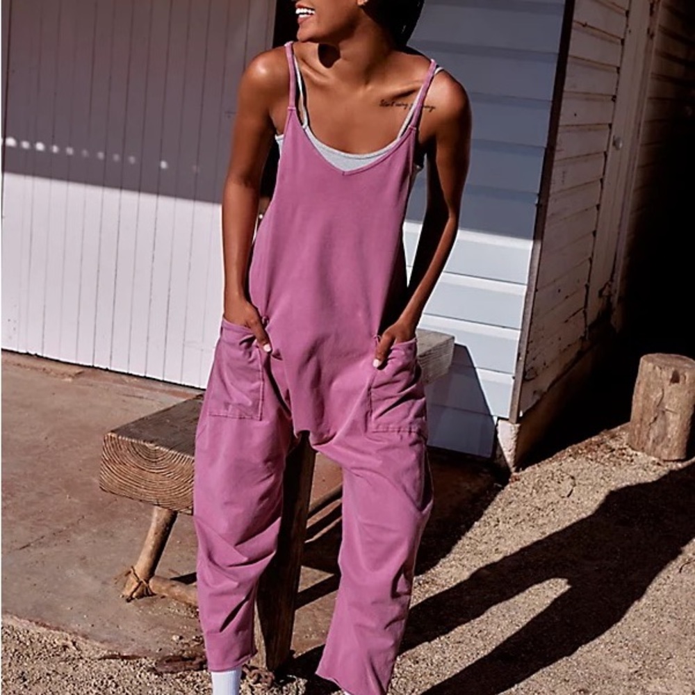 Free People Hotshot Onesie Lilac - Medium